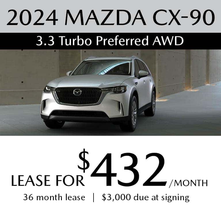 Mazda CX90 Offers Smail Mazda Greensburg, PA