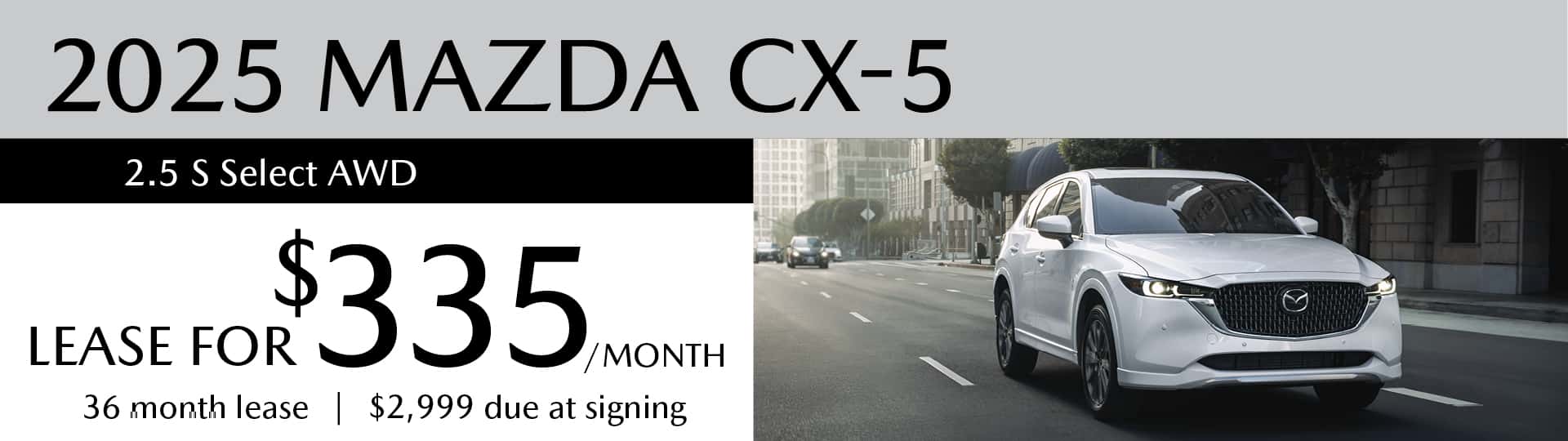 2025 Mazda CX-5 2.5 S Select AWD