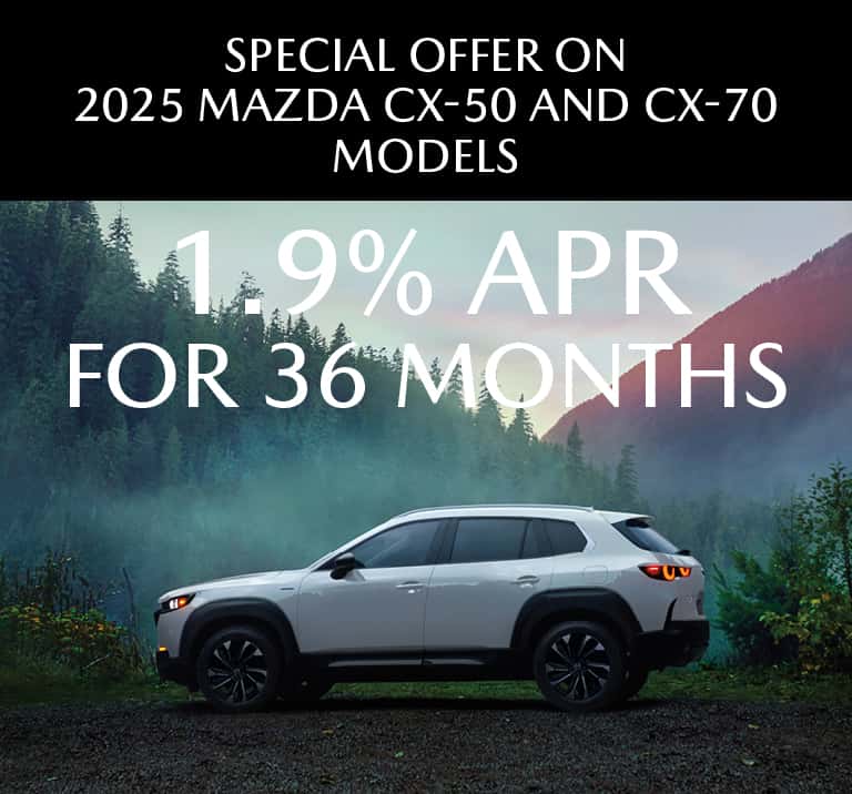 1.9% APR FOR 36 MONTHS
