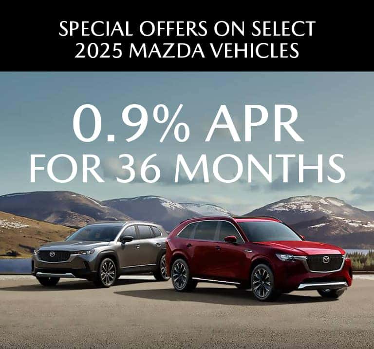0.9% APR FOR 36 MONTHS