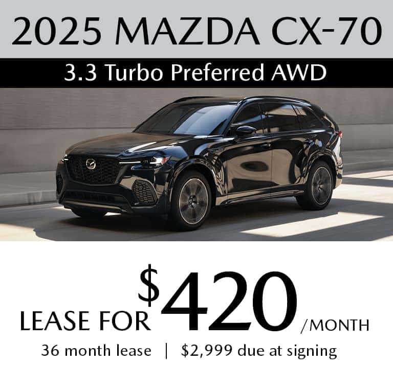 2025 MAZDA CX-70 3.3 Turbo Preferred AWD