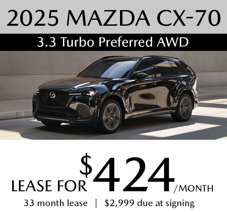 2025 MAZDA CX-70 3.3 Turbo Preferred AWD