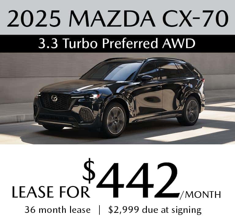 2025 MAZDA CX-70 3.3 Turbo Preferred AWD