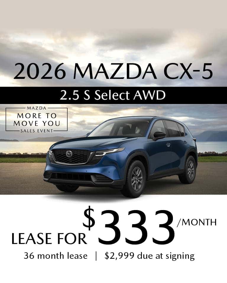 2026 Mazda CX-5 2.5 S Select AWD