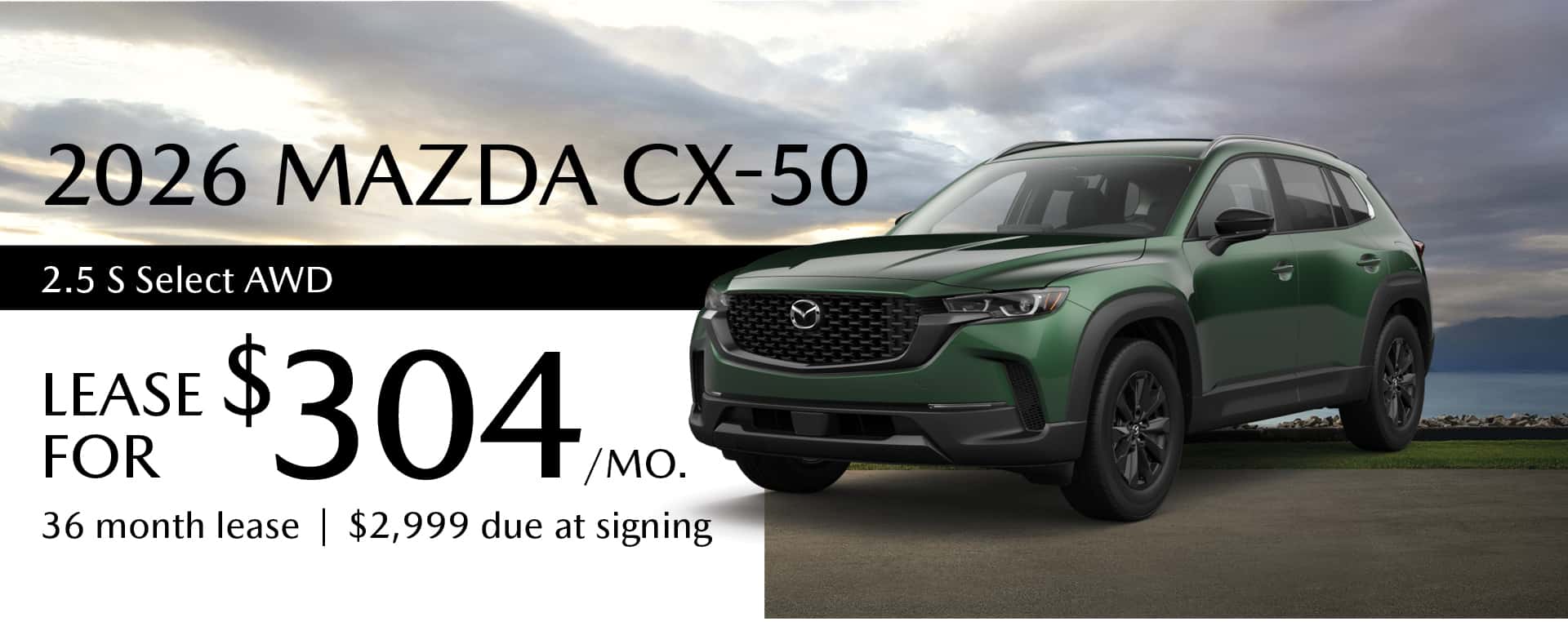 2026 Mazda CX-50 2.5 S Select AWD