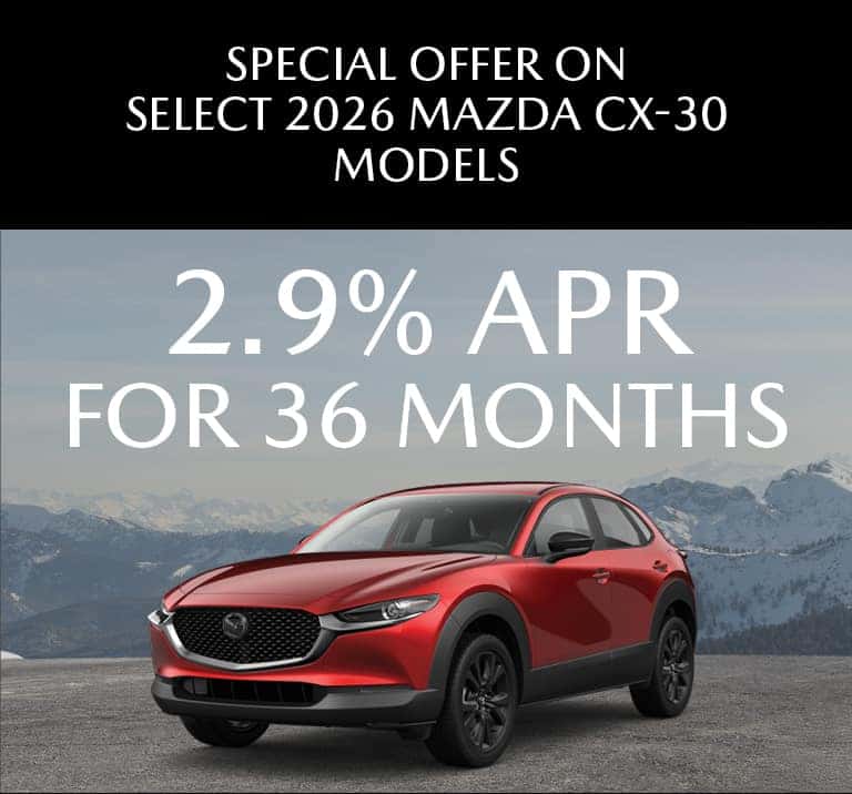 2.9% APR FOR 36 MONTHS