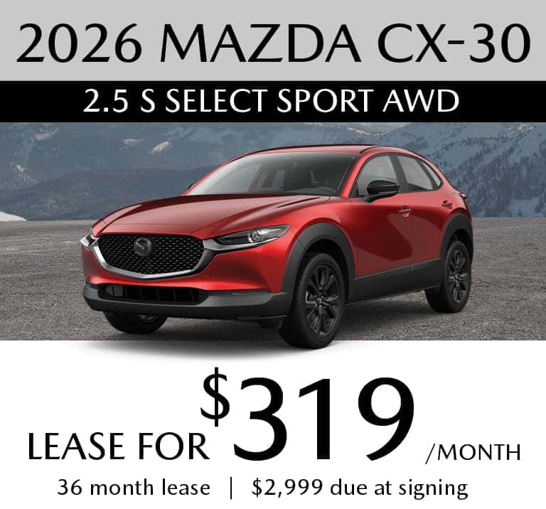 2026 MAZDA CX-30 2.5 S Select Sport AWD