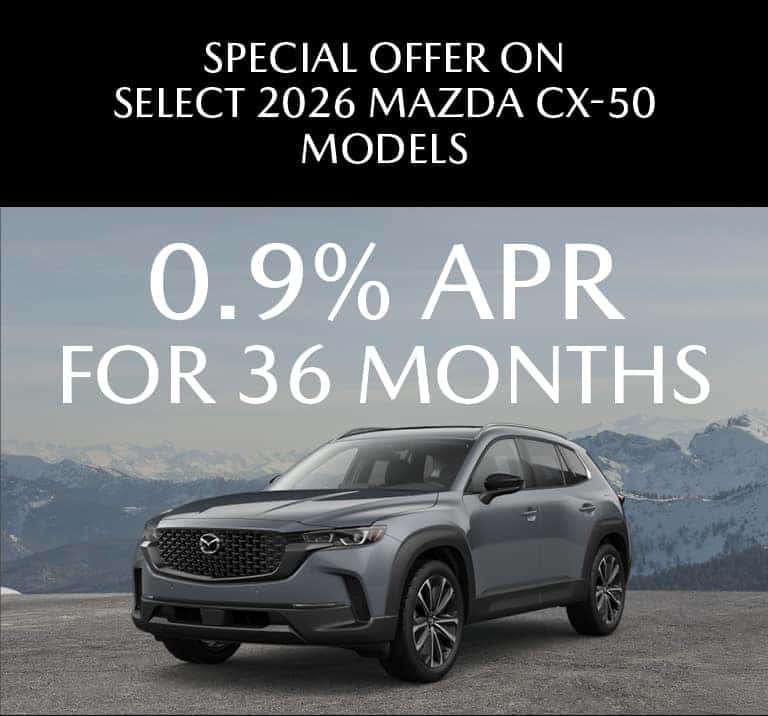 0.9% APR FOR 36 MONTHS