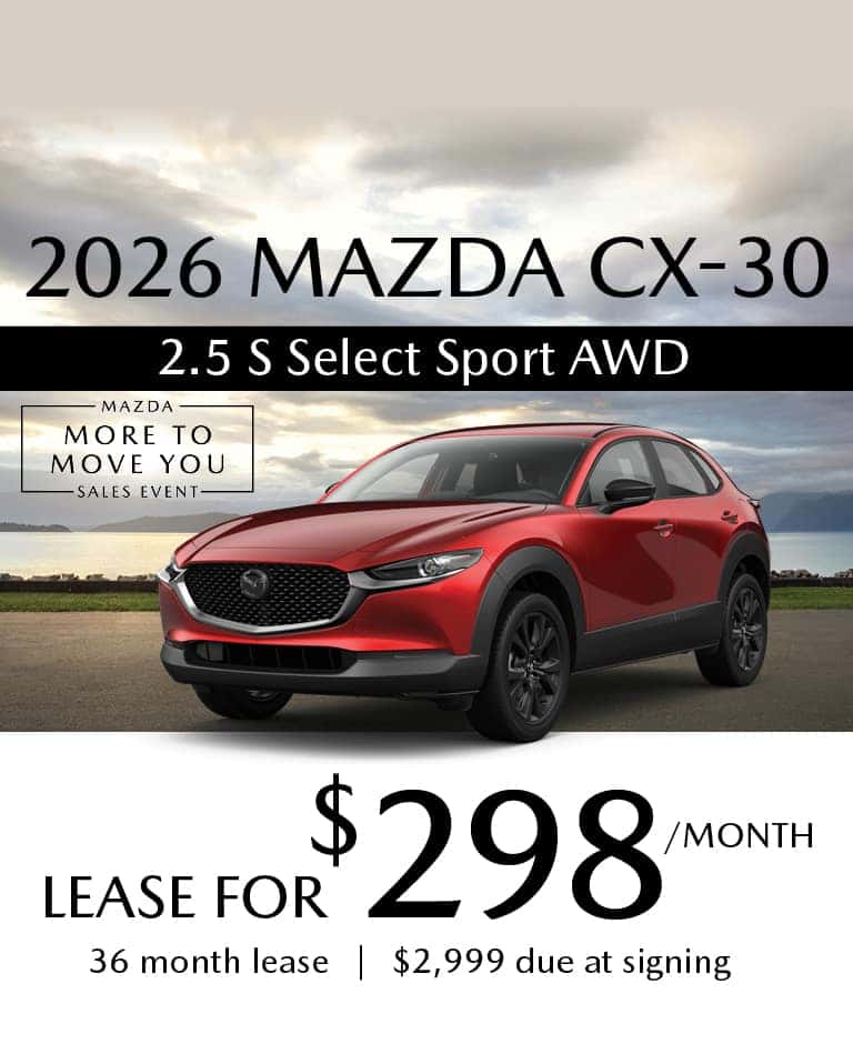 2026 Mazda CX-30 2.5 S Select Sport AWD