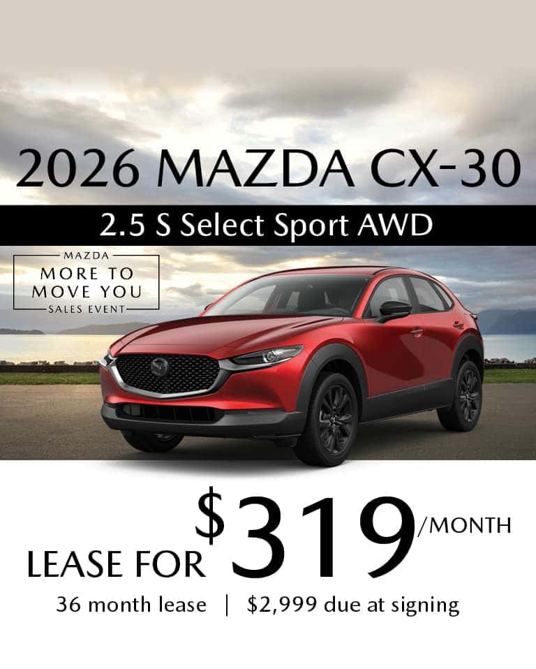 2026 Mazda CX-30 2.5 S Select Sport AWD