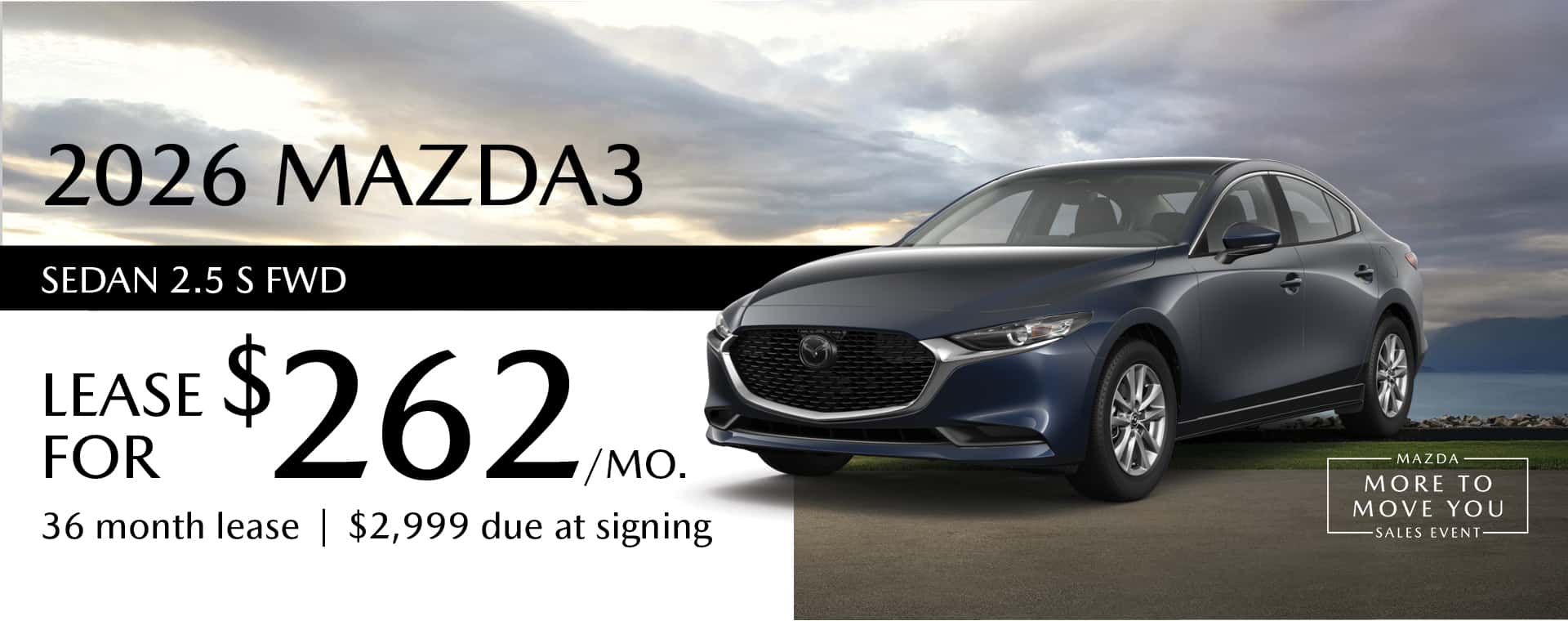 2026 Mazda3 SEDAN 2.5 S FWD