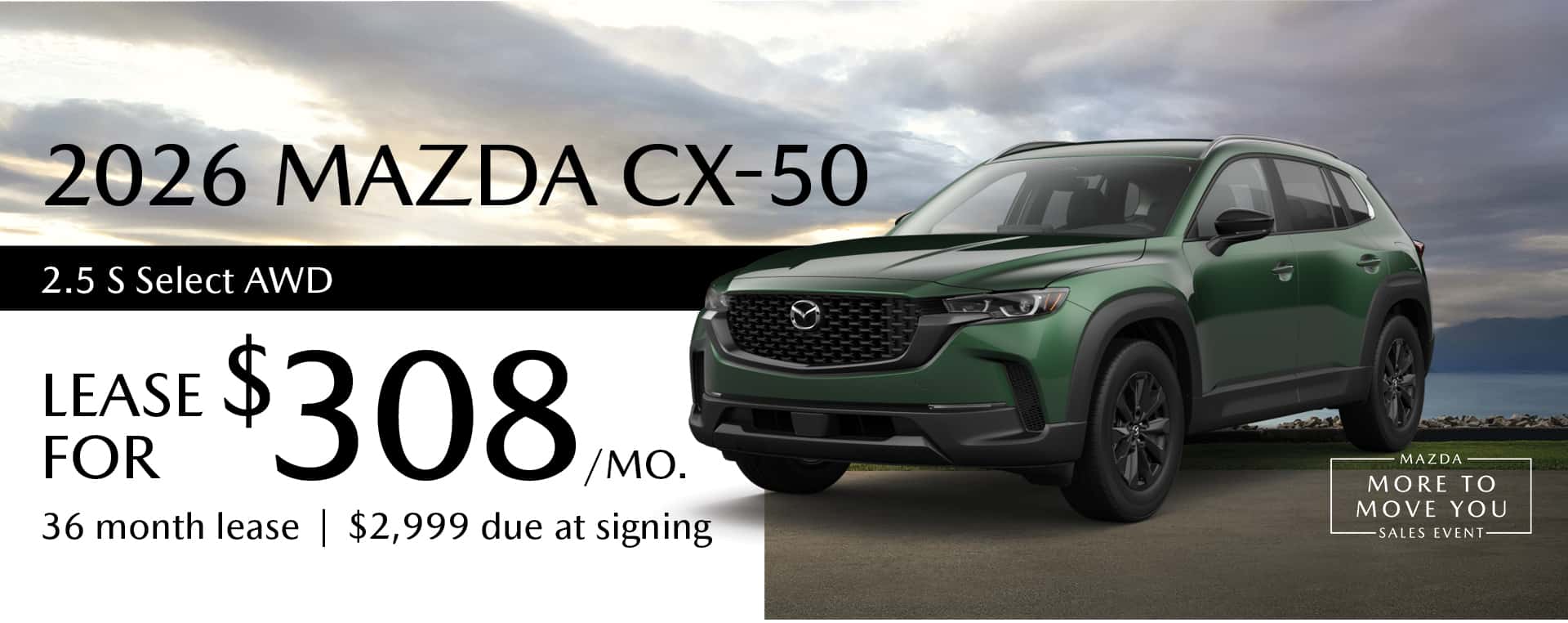 2026 Mazda CX-50 2.5 S Select AWD