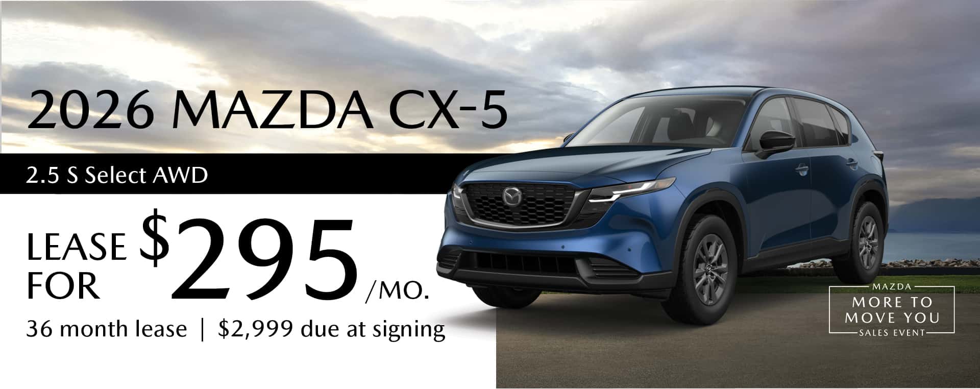 2026 Mazda CX-5 2.5 S Select AWD