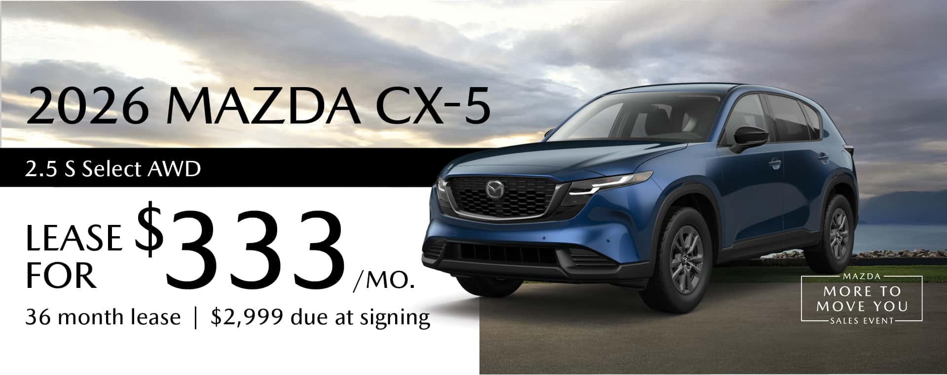 2026 Mazda CX-5 2.5 S Select AWD