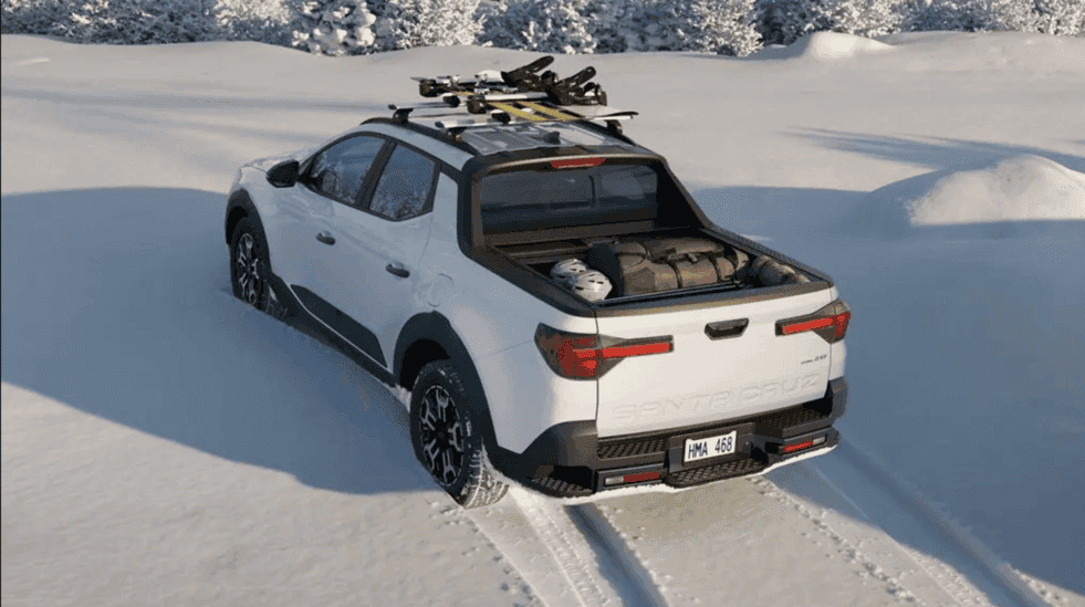 Hyundai Santa Cruz Terrain Mode Select 2026