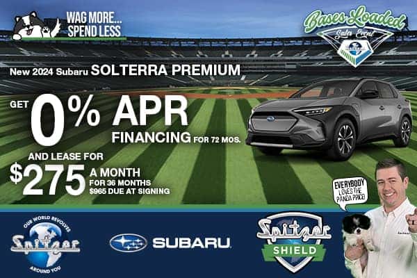 2024 Subaru Solterra Premium - Lease for $275/mo for 36 months