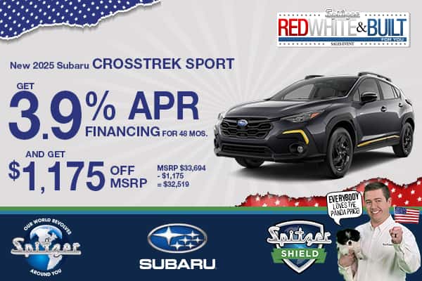 2025 Subaru Crosstrek Sport - Get 3.9% APR Financing for 48 Months!