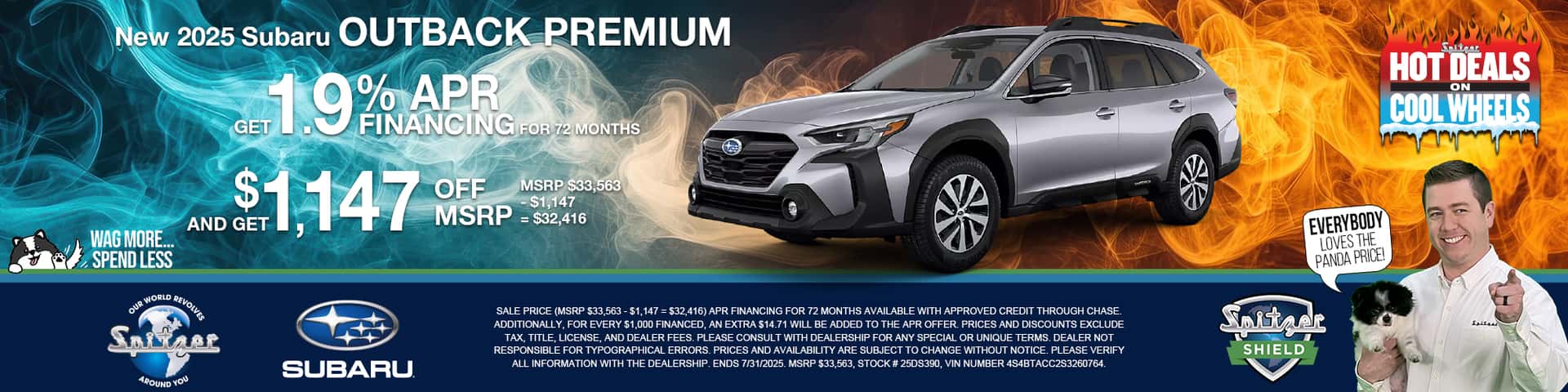 07.2025_Carrera_Get 1.9% APR Financing on New 2025 Subaru Outback Premium Models!