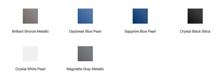 2026 Trailseeker Exterior Colors
