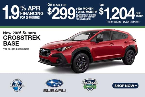 2026 Subaru Crosstrek
