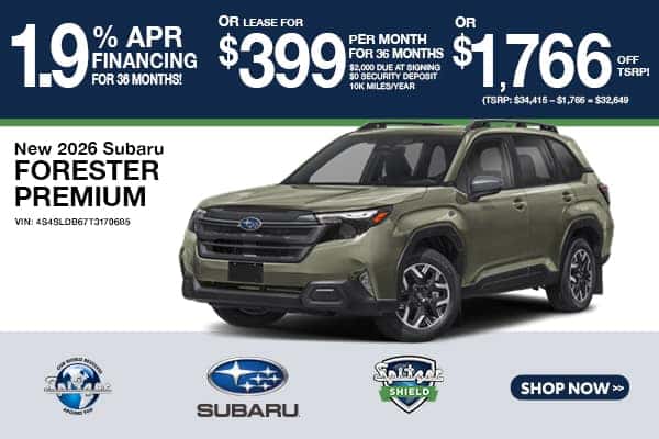 2026 Subaru Forester