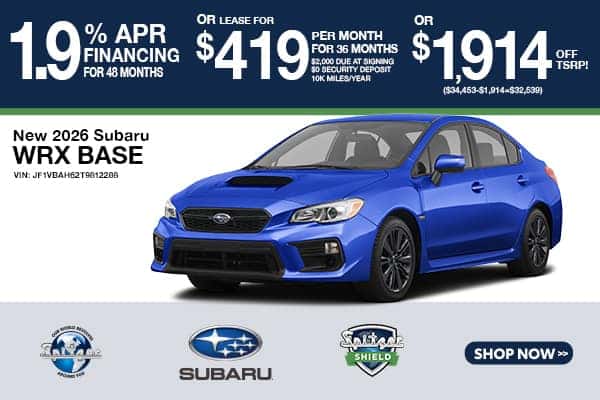 2026 Subaru WRX