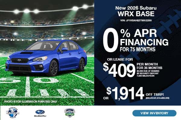 2026 Subaru WRX