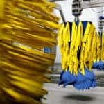 car wash brushes yellow