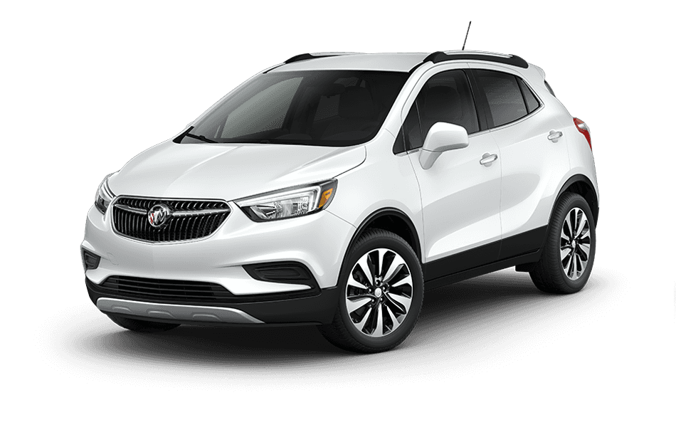 2021 Buick Encore in Summit White Color Metallic exterior