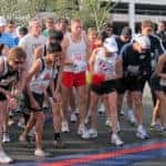 start of a marathon
