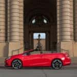 red 2018 buick cascada