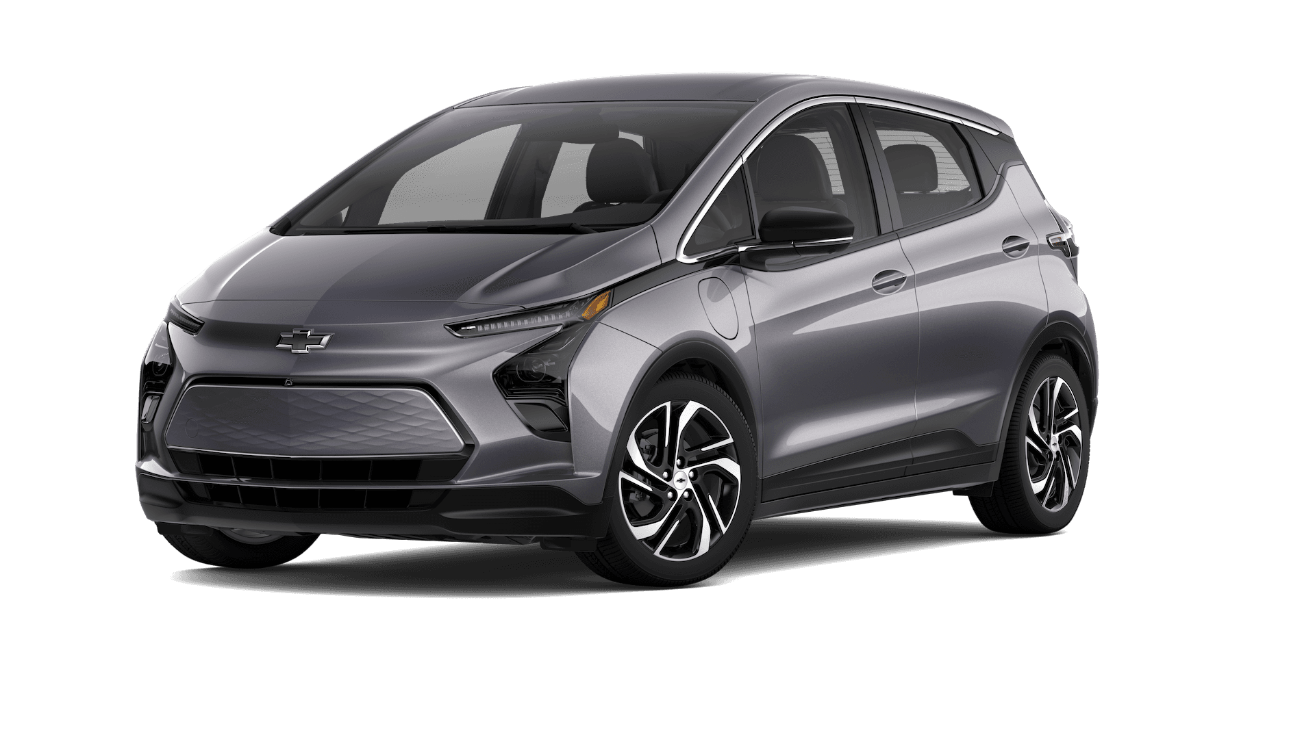 Chevy Bolt 2023 in Ghost Gray Metallic color