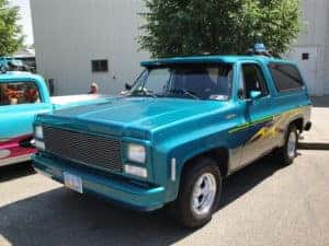 Blue 1980 Chevrolet K5 Blazer