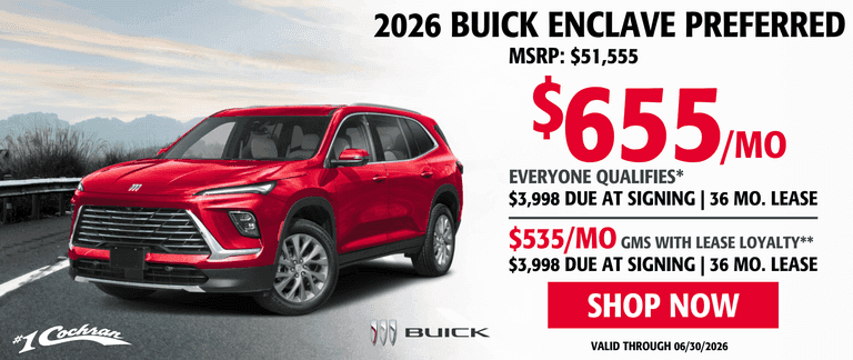 Buick Enclave Lease Offer