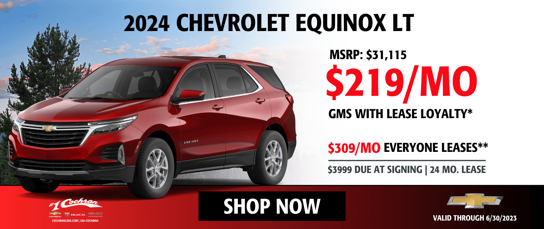 June 2023 Chevy Equinox Lease Offers