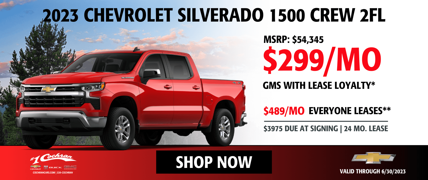 June 2023 Silverado Lease Offers