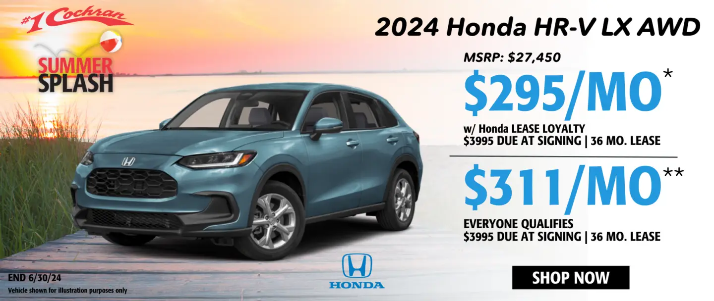 Honda Lease Deals & New Car Incentives | #1 Cochran Cars