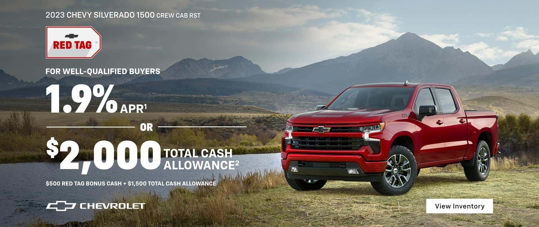 NOVEMBER 2023 CHEVY SILVERADO Purchase Offer