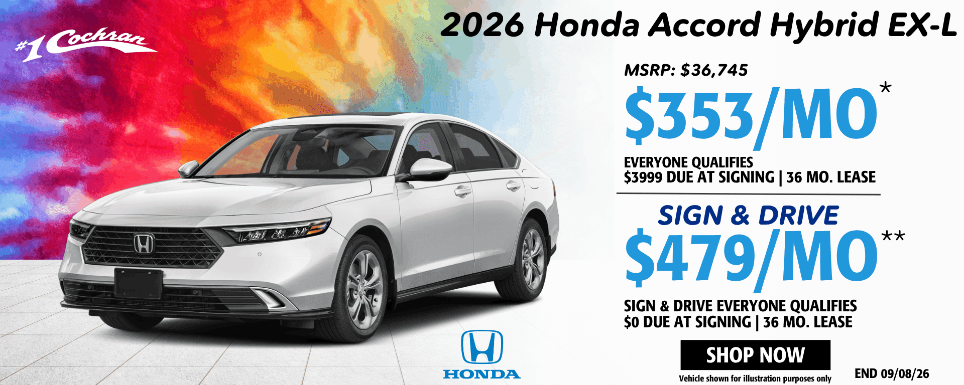 Aug 2026 Accord Lease Offer