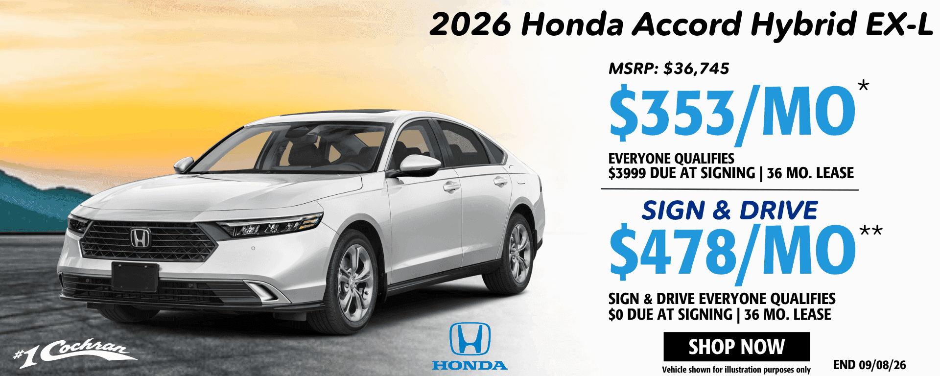 July 2026 Accord Lease Offer