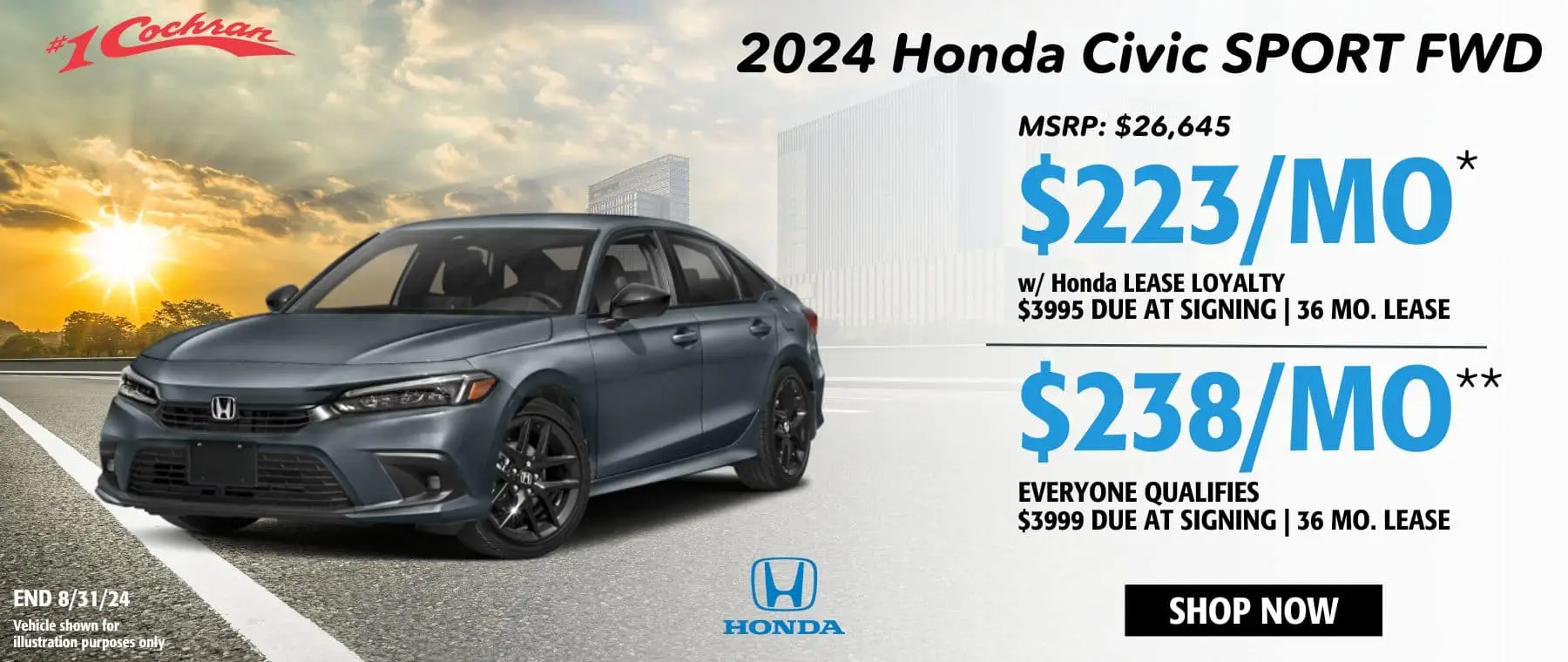 New Honda Lease and Finance Specials in Boardman | #1 Cochran Honda ...