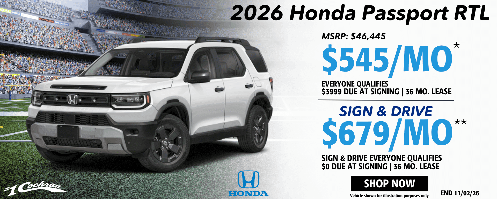 Sept 2026 Passport Lease Offer