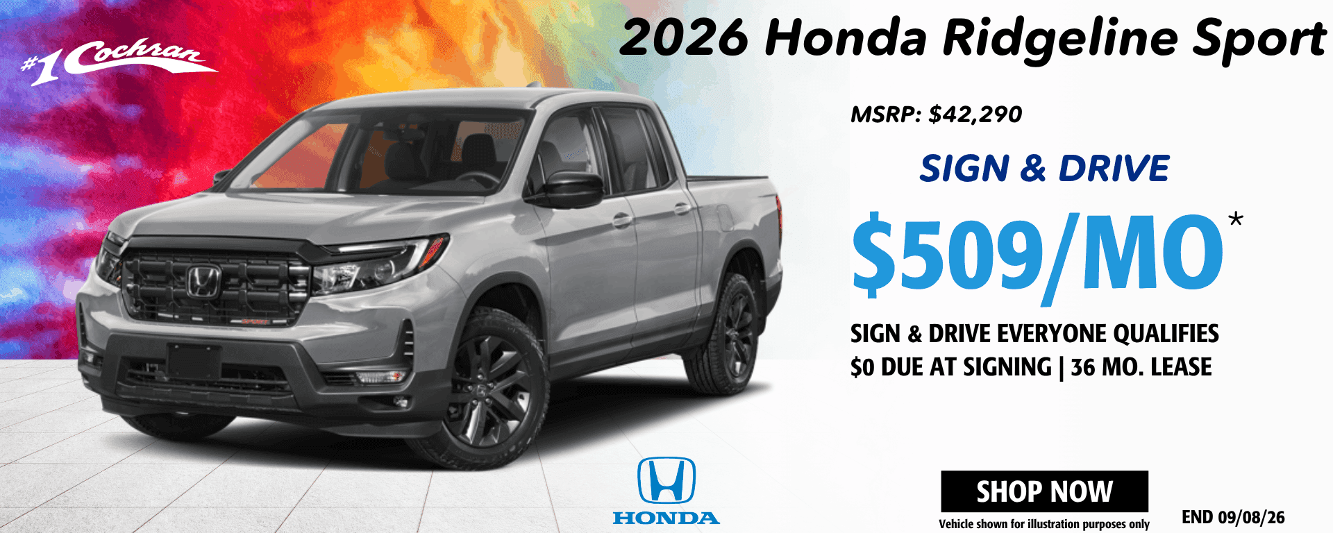 Aug 2026 Ridgeline Lease Offer