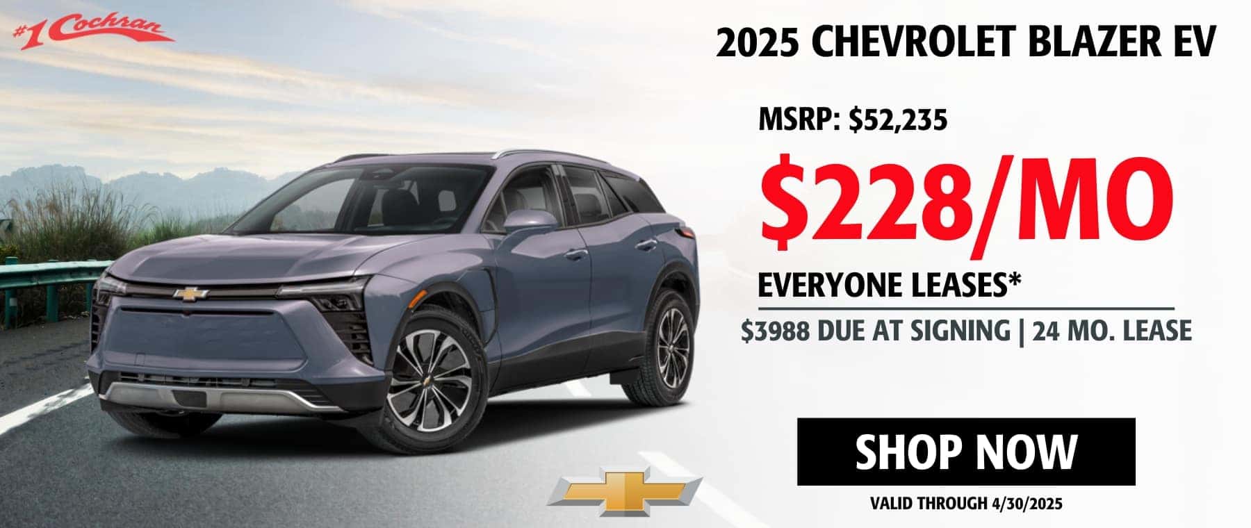 3 April 2025 Blazer EV Lease Offer DSK