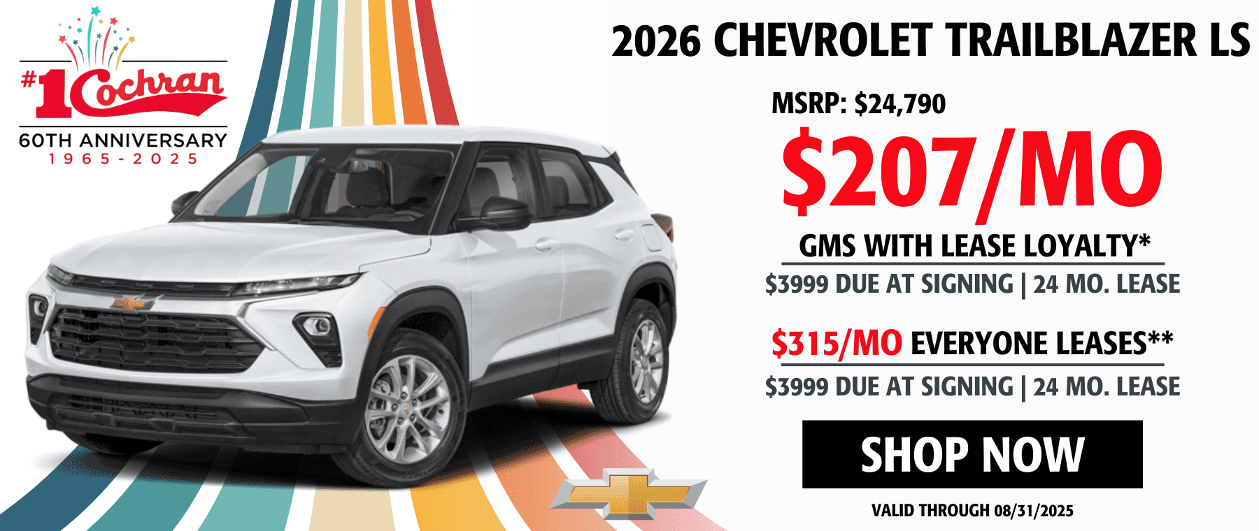1 August 2025 Trailblazer Lease Offer DSK