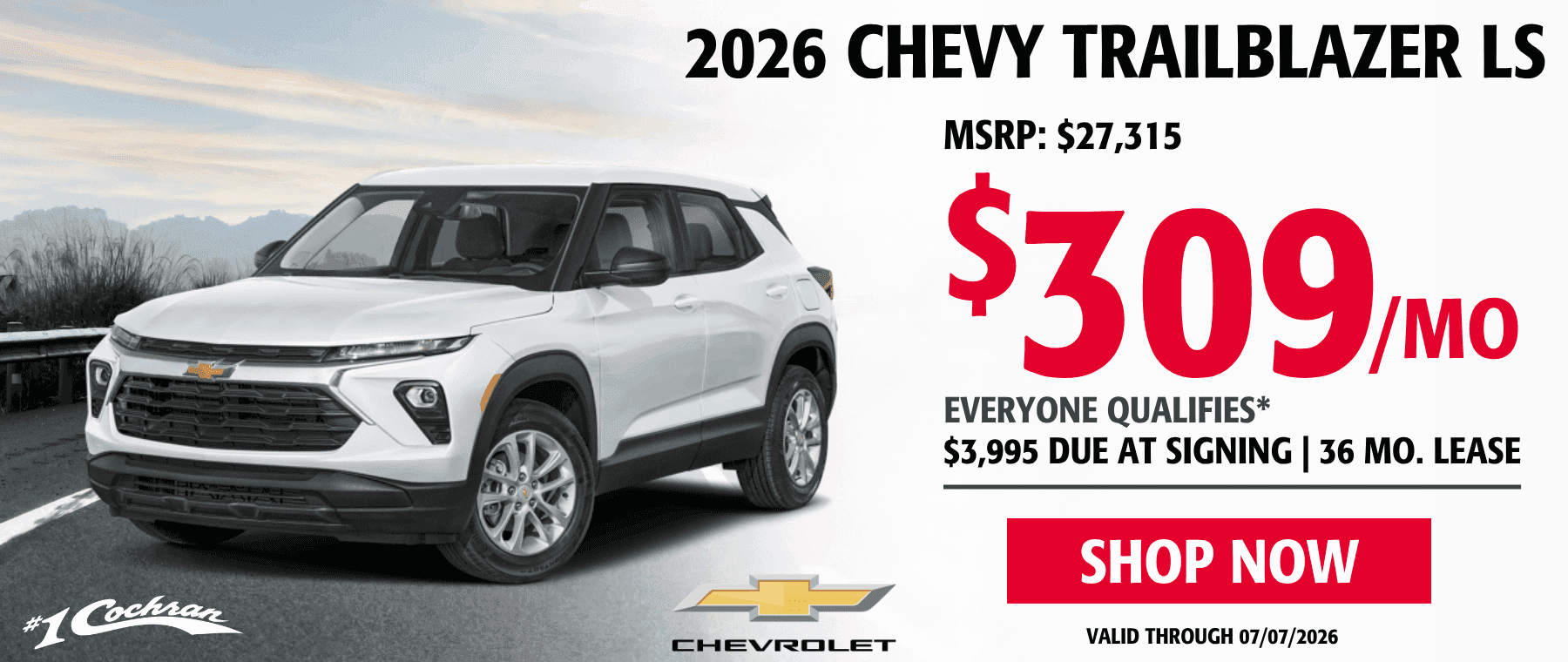 June 2026 Trailblazer Lease Offer