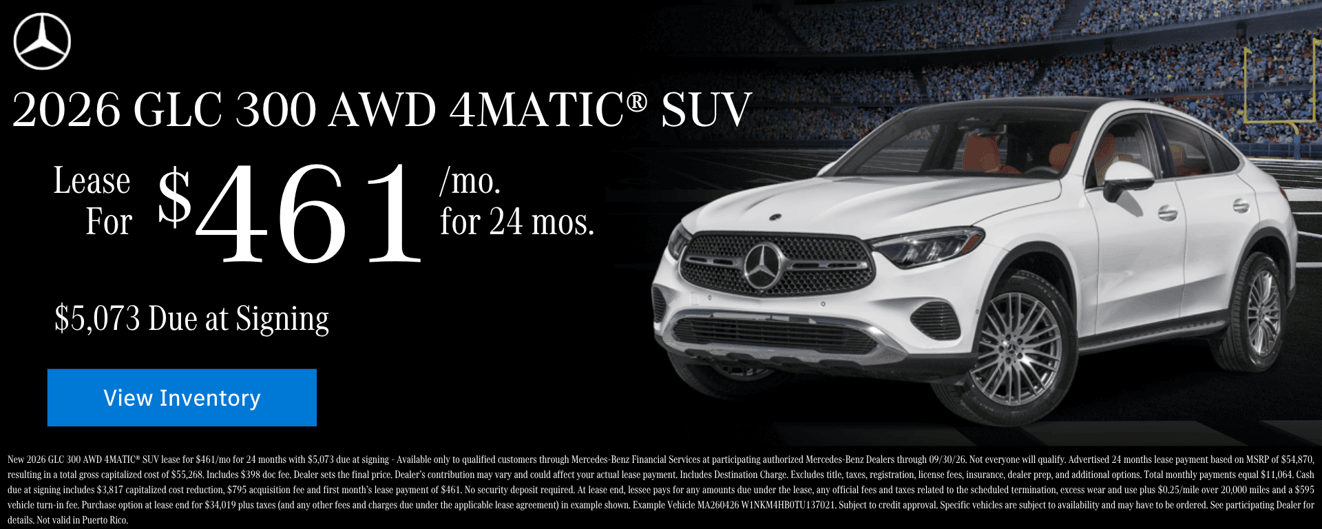 Sept 2026 GLC Lease Offer