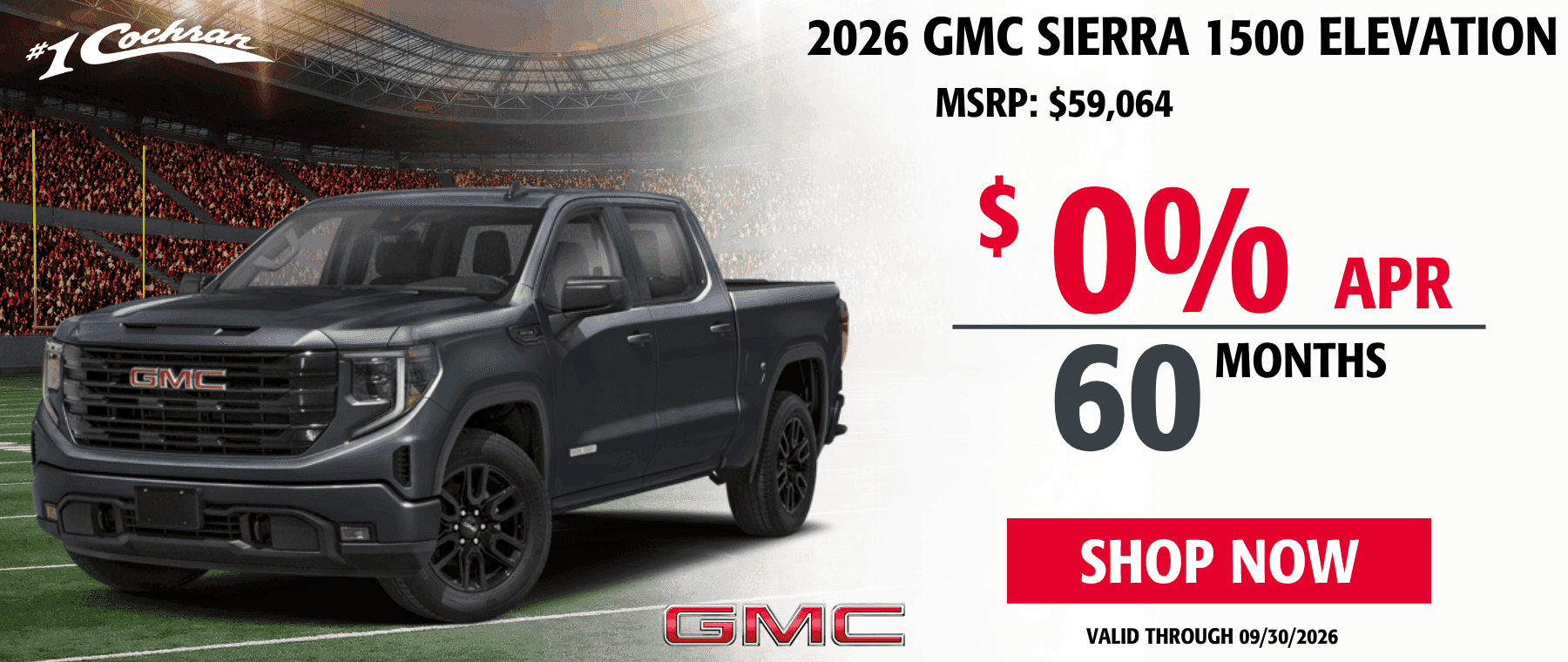 Sept 2026 Sierra Purchase Offer