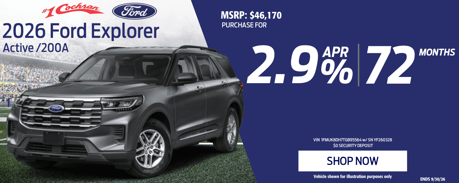 Sept 2026 Explorer Purchase Offer