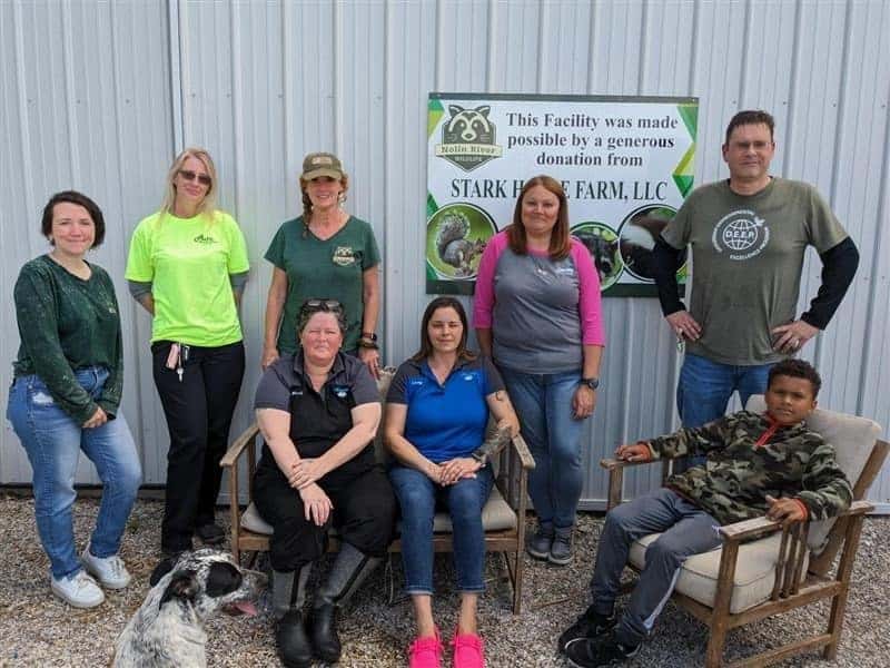 Swope team members visiting and supporting Nolin River Wildlife